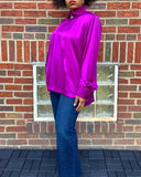 Vintage Jacques Molko Paris Silk Blouse