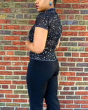 Papell Boutique Sequin Top