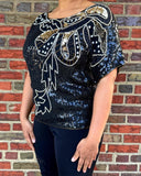Joseph Le Bon Sequin Top