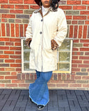 Basso Leopard Faux Fur Jacket