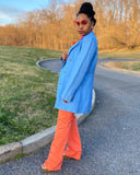 Light Blue Oversized Blazer