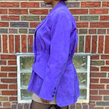 Vintage Purple Blazer