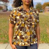 Animal Print Blouse