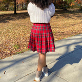 Valerie Plaid Skirt