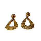 Vintage Gold Dangle Earrings