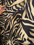 Vintage Silk City Animal Print Jacket